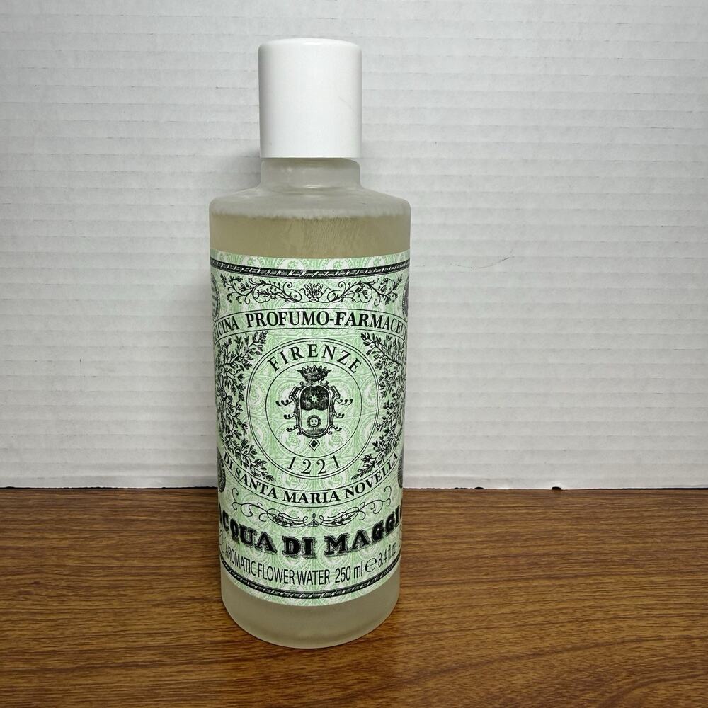 Santa Maria Novella Aqua di Maggio 250ml Aromatic Flower Water 8 Oz. Brand New